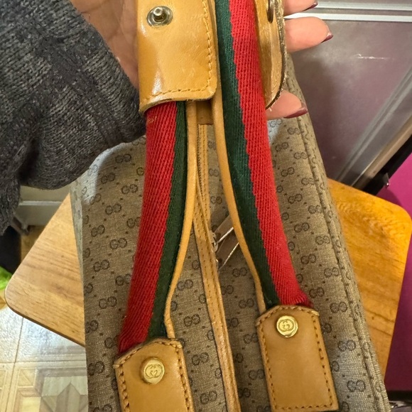 Gucci Brown Monogram travel bag - Picture 5 of 16